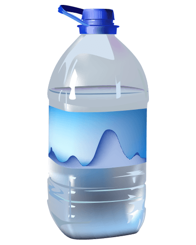 Plastic Reusable Water Bottle Container
