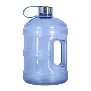 GEO 1 Gallon (128 oz) BPA Free Sports Bottle w/48mm Stainless Steel Cap