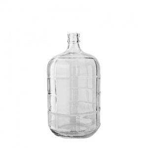 3 Gallon Round GLASS Carboy with 30mm cork finish or 55mm Push Cap Home Brew