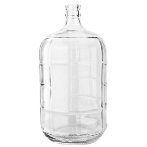 6 Gallon Round GLASS Carboy with 30mm cork finish or 55mm Push Cap Home Brew