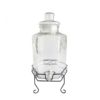 2.6 GALLON GLASS GRAPE EMBOSSED JUICE CONTAINER 